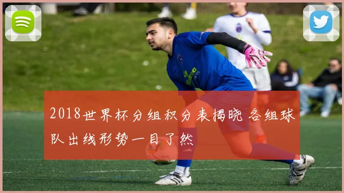 2018世界杯分组积分表揭晓 各组球队出线形势一目了然