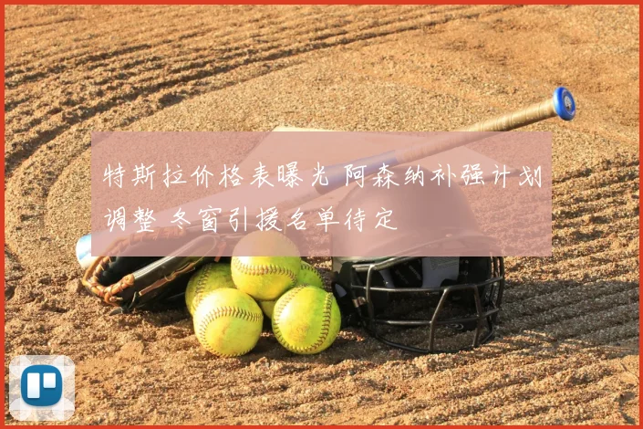 特斯拉价格表曝光 阿森纳补强计划调整 冬窗引援名单待定